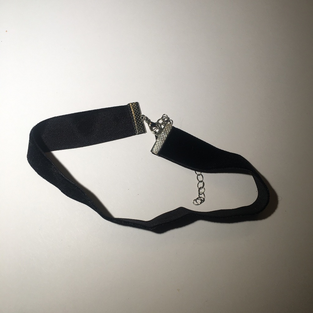 SET OF TWO: Black Velvet Chokers